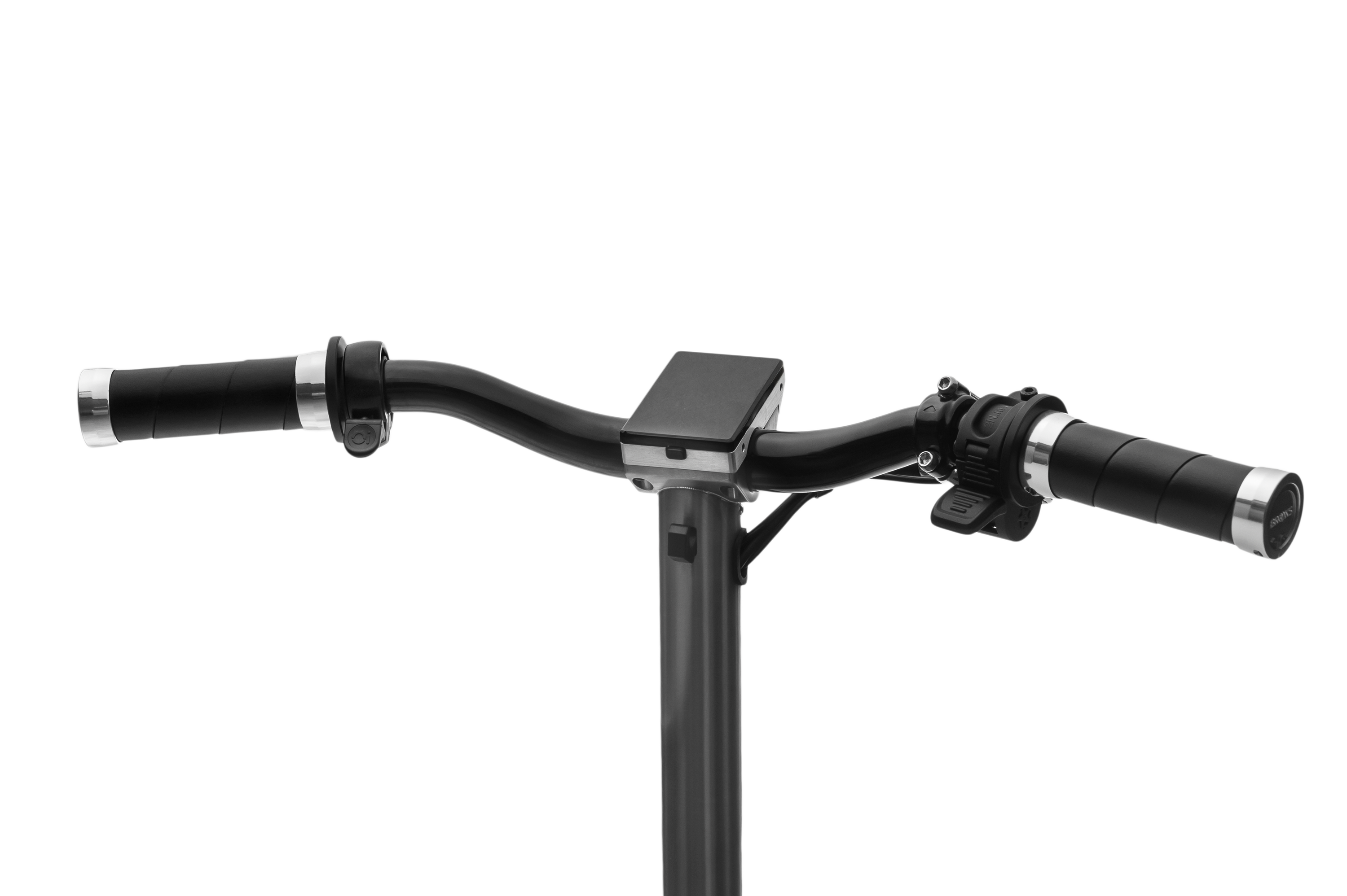 Brooks - Poignées Slender noires en cuir